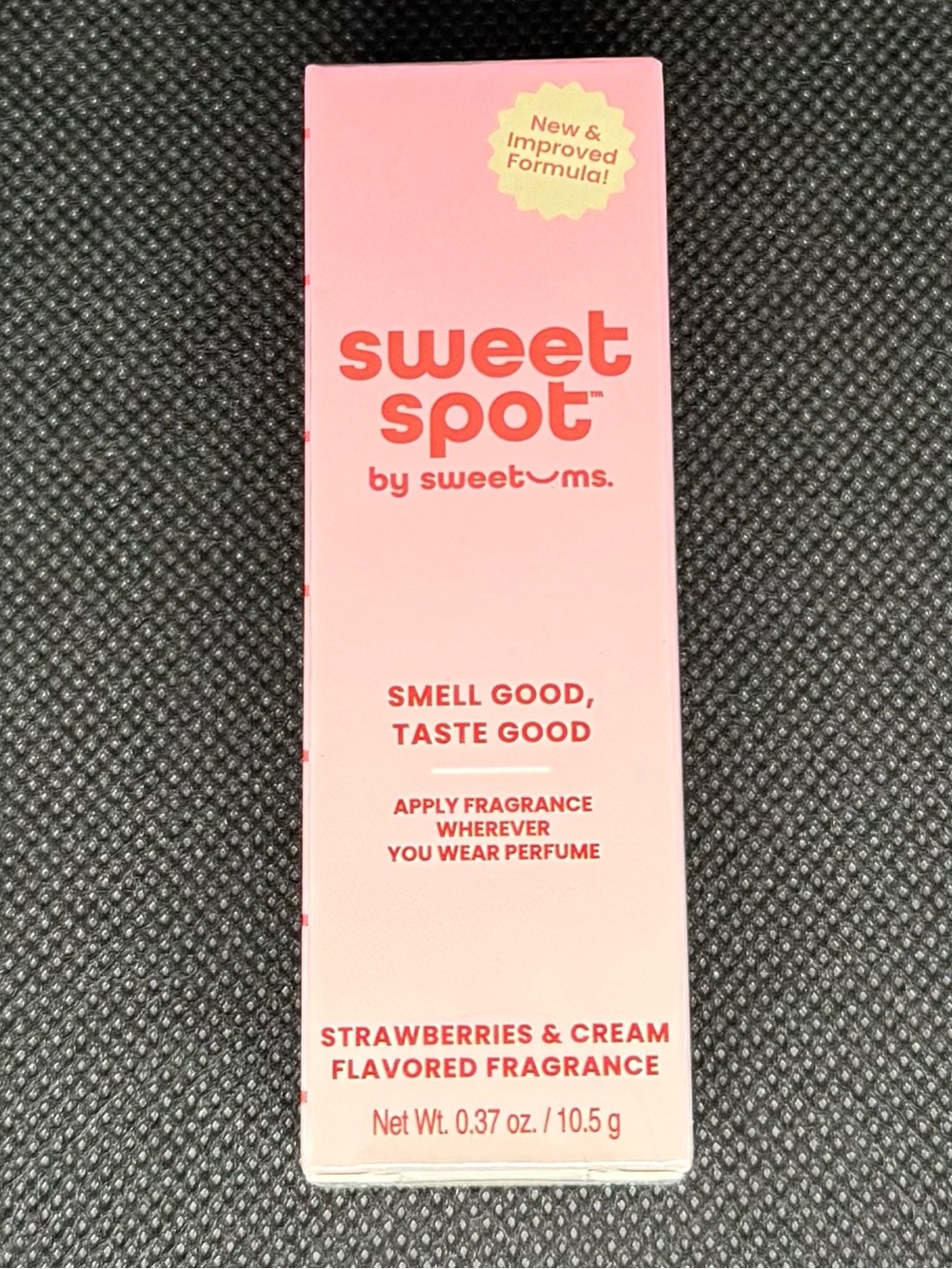 Sweetums Sweet Spot Strawberries & Cream Pink Roll-On Fragrance
